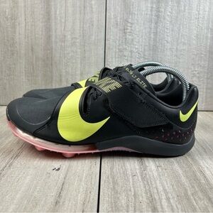 Nike Air Zoom LJ Elite Long Jump Track Field Spike ct0079-001 Mens Size 8 8.5 9